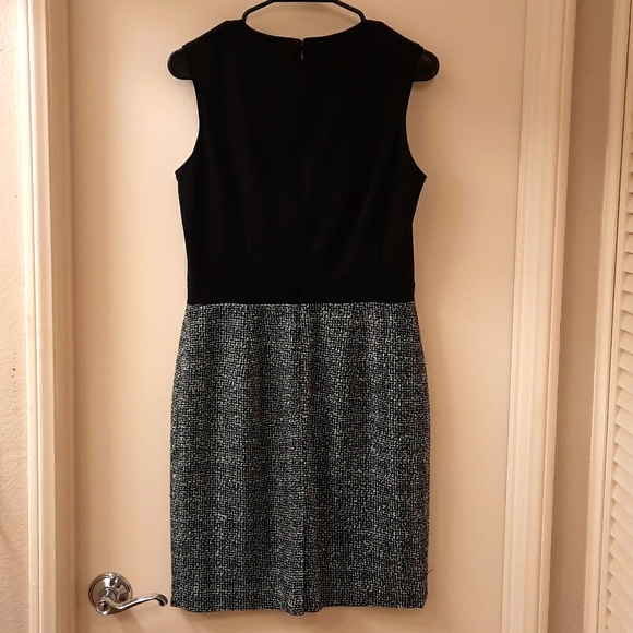 Banana Republic Silver Sparkle Tweed Dress - Picture 7 of 10